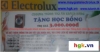 Khuyến mãi dành cho các khách hàng khi mua sản phẩm tại Điện máy Electrolux Việt nam
